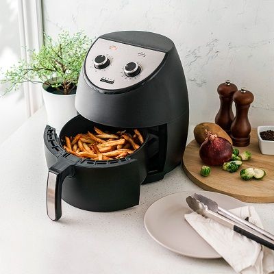 Air fryer takes very less space in the kitchen