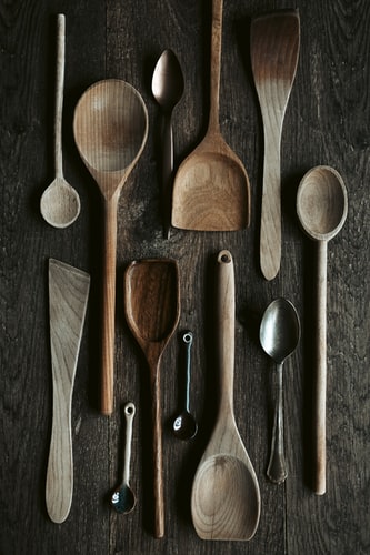 wooden utensils