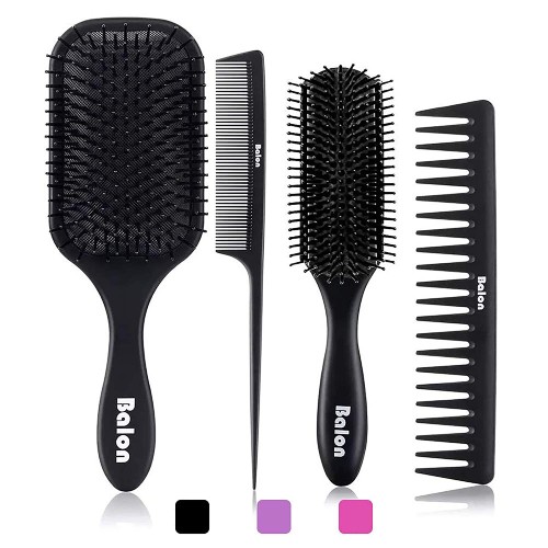 Hairbrush and combs