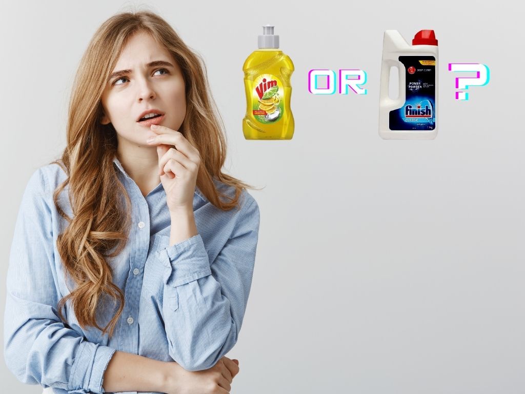 Soap or Dishwasher Detergents