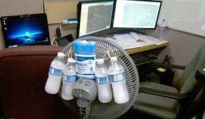 Homemade air cooler